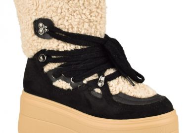 Γυναικεία Μποτάκια | Υφαντίδης | 343108 | Μαύρο - Υφαντίδης - 